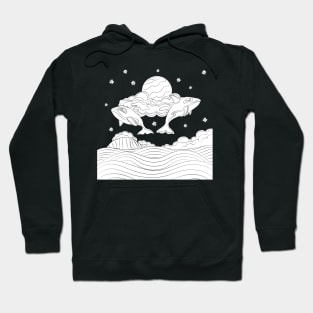 space orcas Hoodie